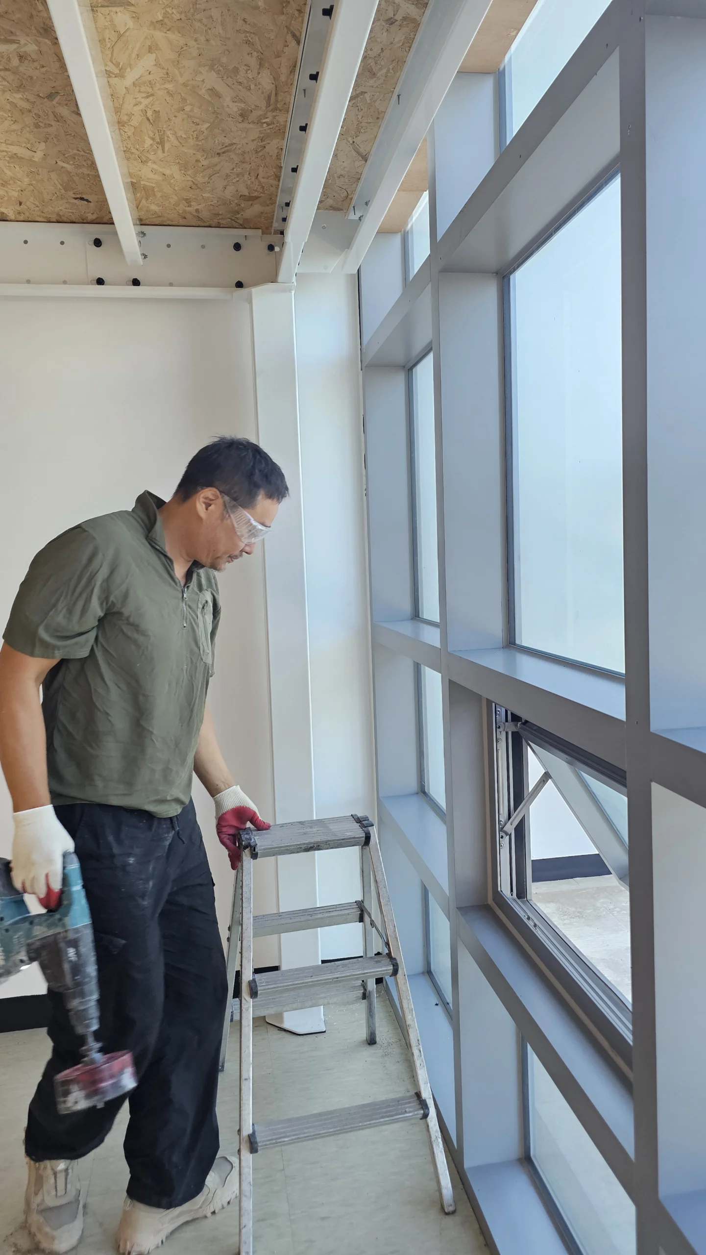 평택 아파트형공장 전열교환기설치 현장 작업 사진 5